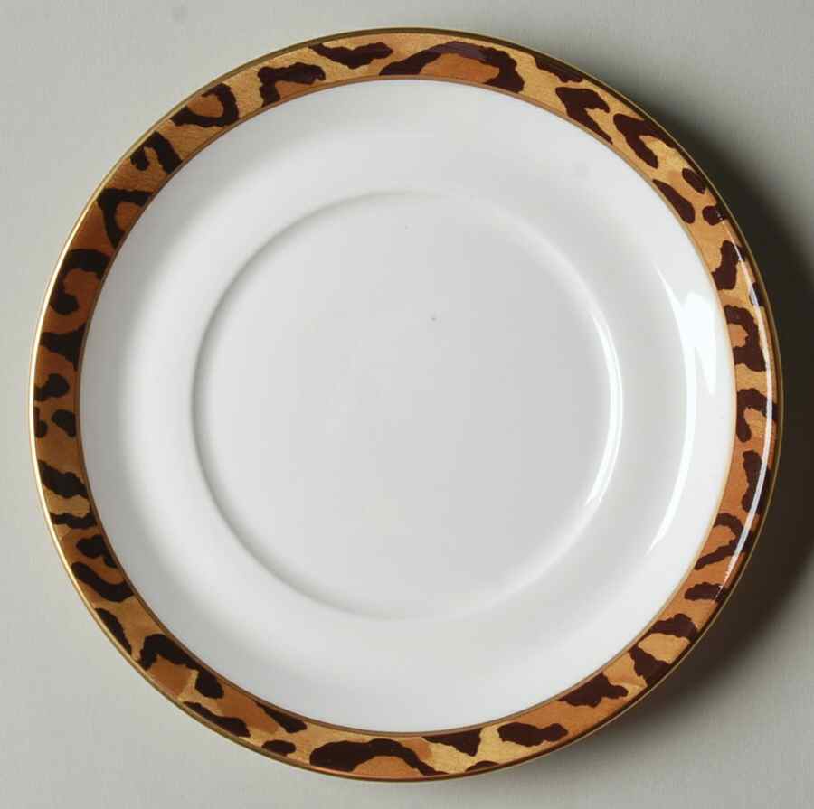 Leopard Saucer by Ralph Lauren China-1