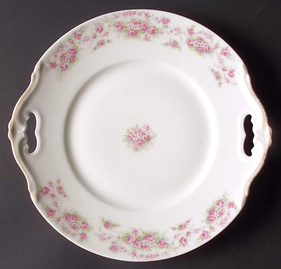 LSS64 Handled Cake Plate by Lazarus Straus & Sons-1