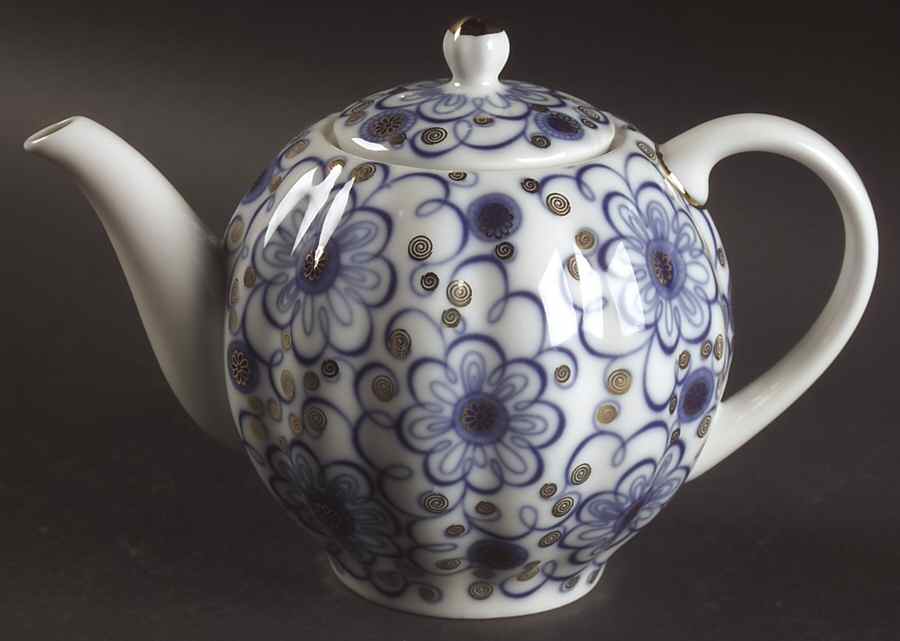 Winding Twig Small Teapot & Lid by Lomonosov-1