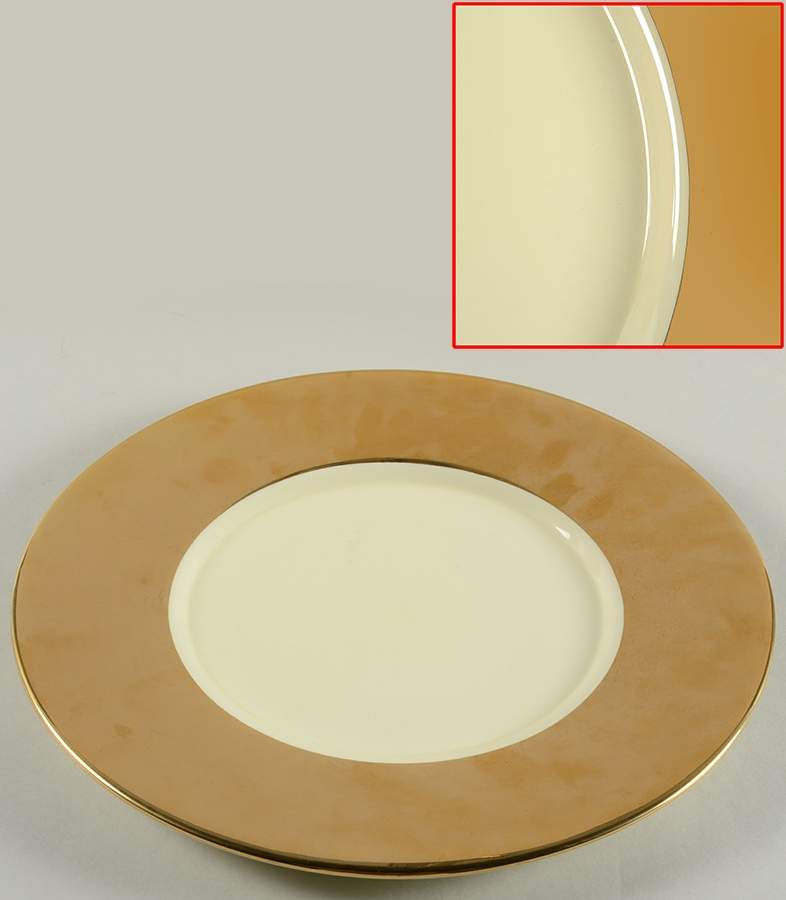 Eternal Ivory and Gold (Stoneware) Service Plate (Charger) by Lenox-1