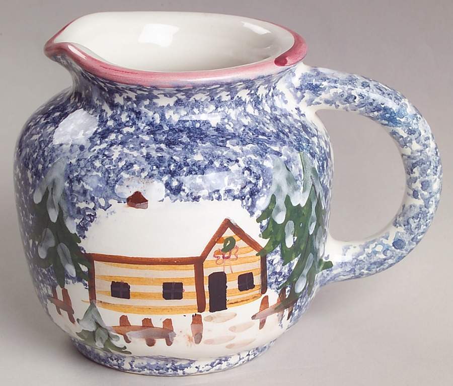 Holiday Mountain Lodge Creamer by Livingquarters-1