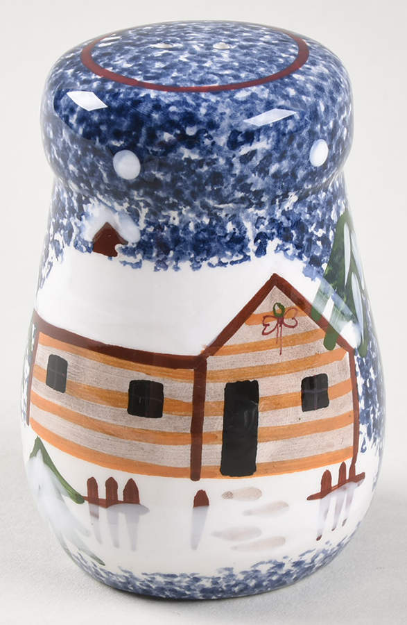 Holiday Mountain Lodge Salt Shaker by Livingquarters-1