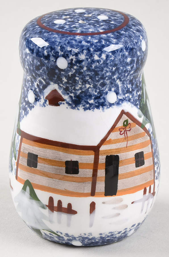 Holiday Mountain Lodge Pepper Shaker by Livingquarters-1