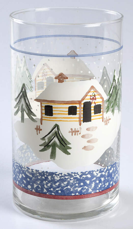 Holiday Mountain Lodge 24 Oz Glassware Cooler by Livingquarters-1