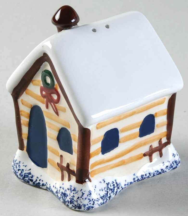 Holiday Mountain Lodge Figural Salt Shaker by Livingquarters-1