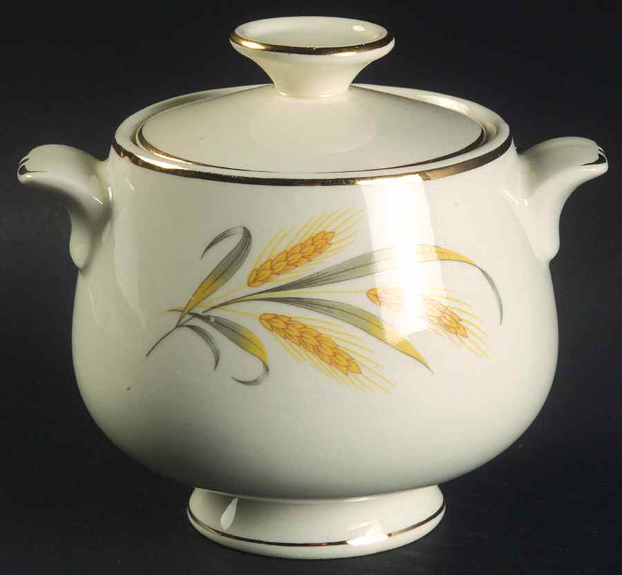 Fieldcrest Sugar Bowl & Lid by Lifetime-1