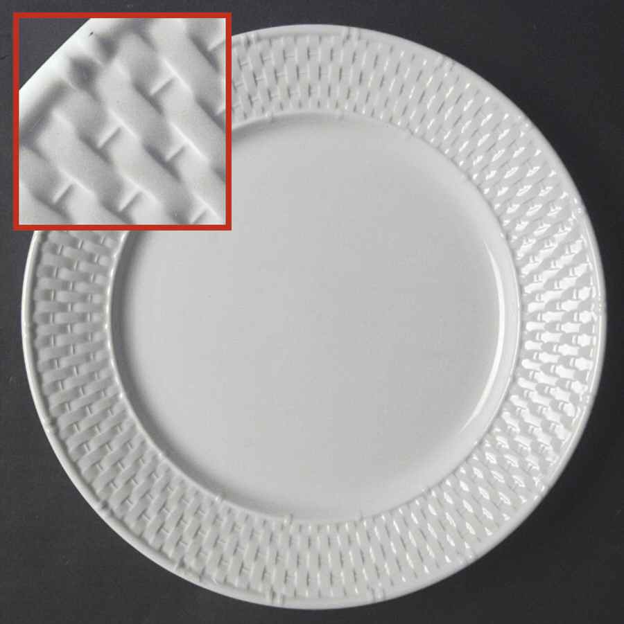 Wicker Basket Dinner Plate by Ralph Lauren China-1