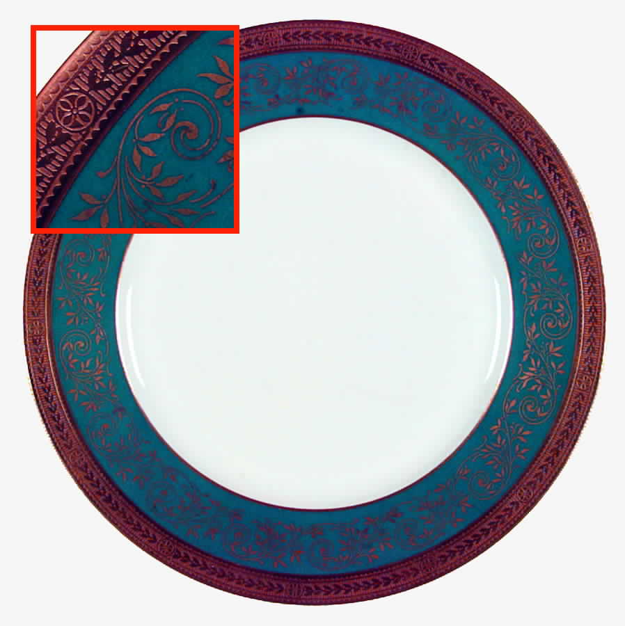 LEG25 Dinner Plate by F Legrand & Cie-1
