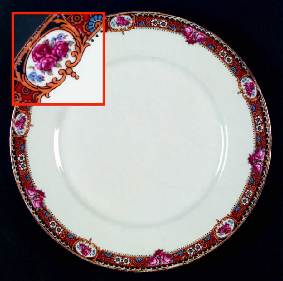 LEG26 Dinner Plate by F Legrand & Cie-1