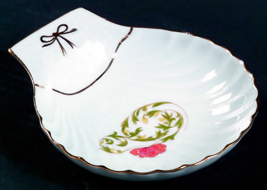 Chantoung Shell Shaped Dish by Louis Lourioux-1