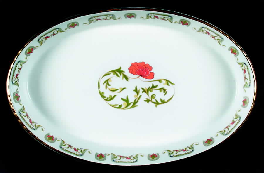 Chantoung 16" Oval Baker by Louis Lourioux-1