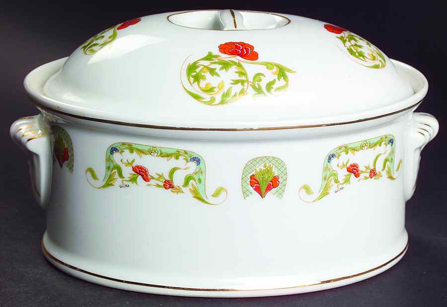 Chantoung 1 Quart Oval Covered Casserole by Louis Lourioux-1