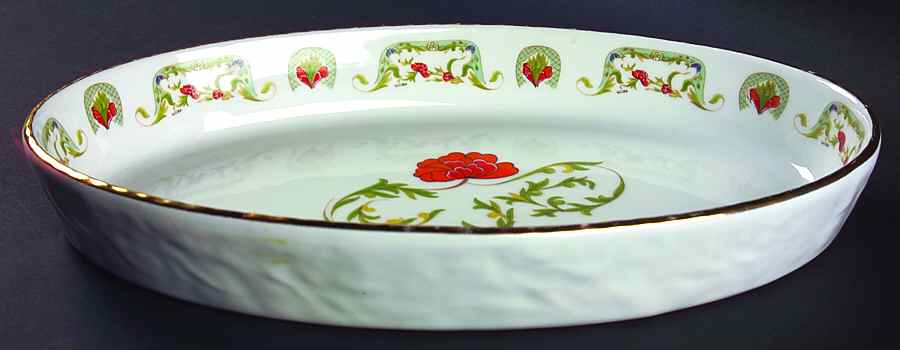 Chantoung 13" Oval Baker by Louis Lourioux-1