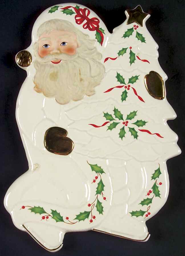 Holiday (Dimension) Santa Trivet by Lenox-1