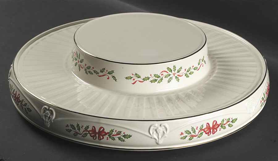 Holiday (Dimension) Centerpiece/Lazy Susan, Base Only by Lenox-1