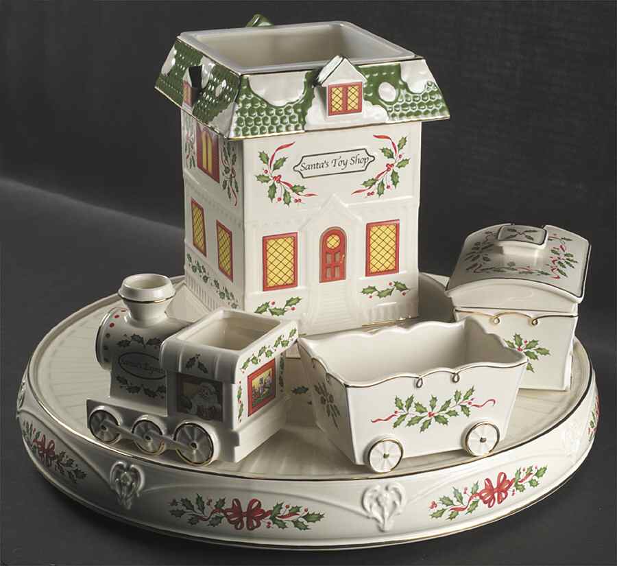 Holiday (Dimension) Centerpiece Server/Lazy Susan Set by Lenox-1