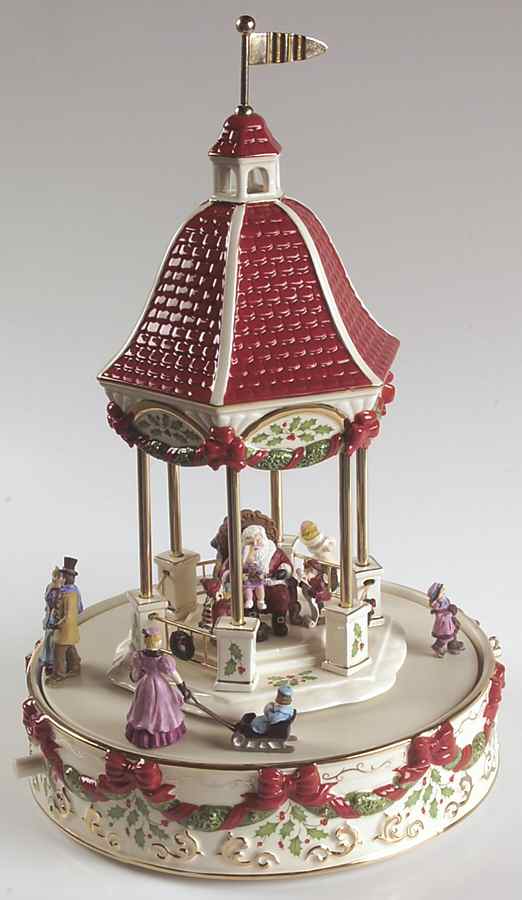 Holiday (Dimension) Skating/Gazebo Musical Centerpiece by Lenox-1