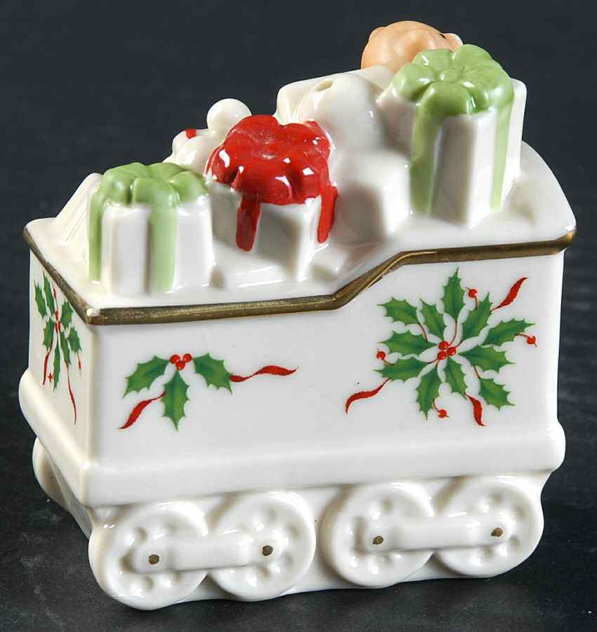 Holiday (Dimension) Figural Salt Shaker by Lenox-1