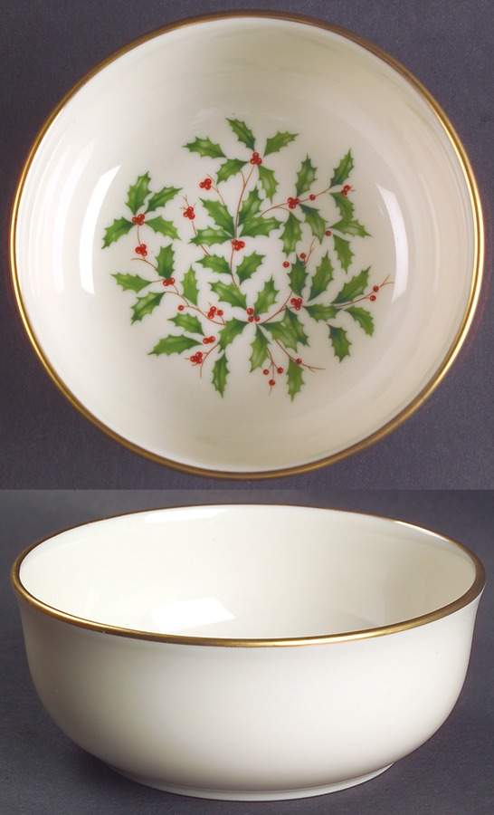 Holiday (Presidential)  Fruit/Dessert (Sauce) Bowl by Lenox-1
