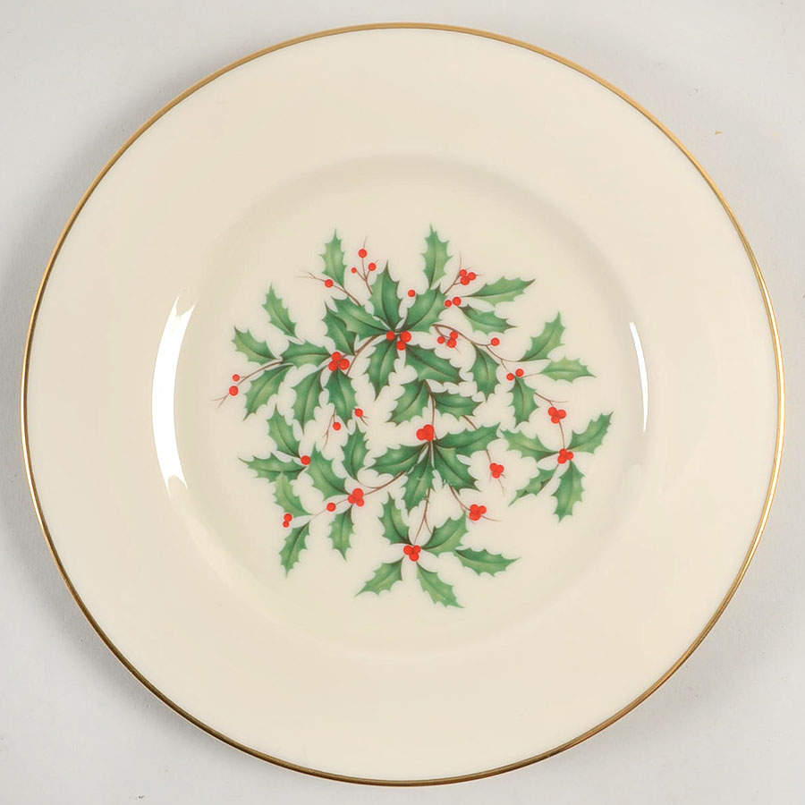Holiday (Presidential)  Salad Plate by Lenox-1
