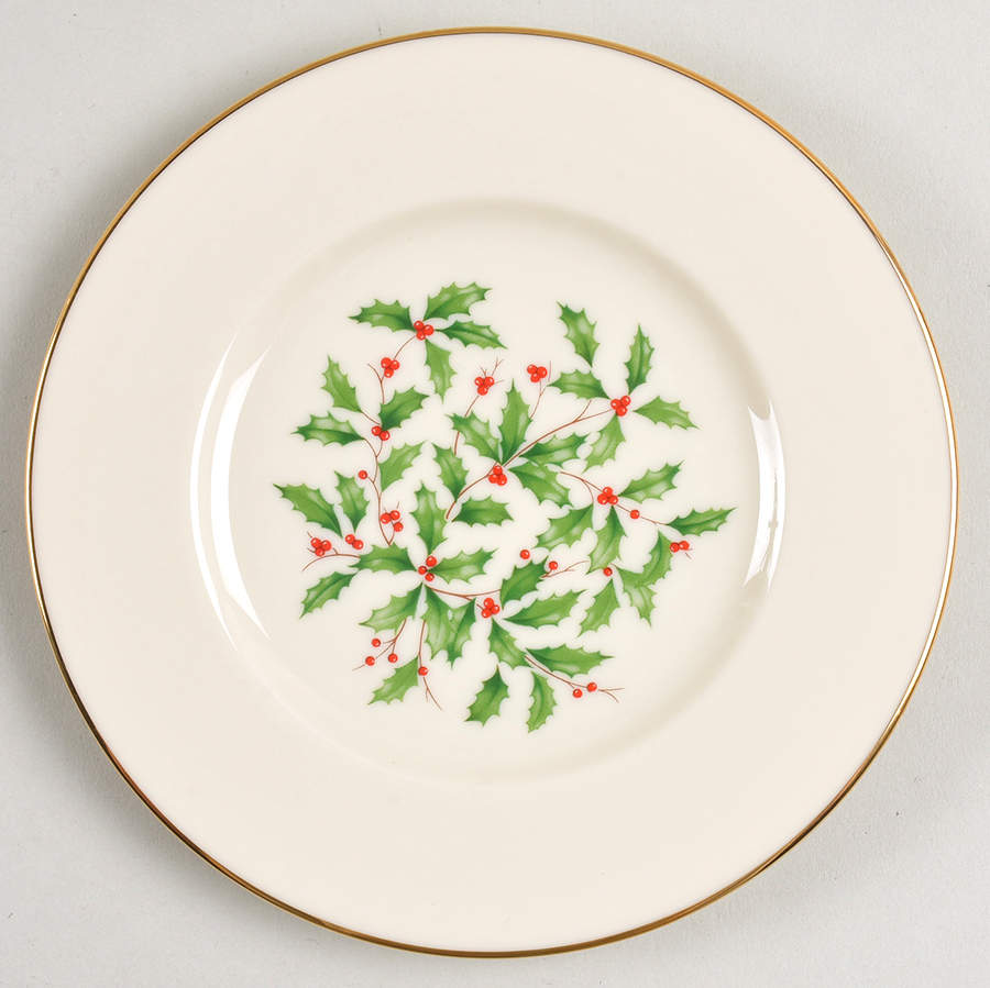 Holiday (Presidential)  Bread & Butter Plate by Lenox-1