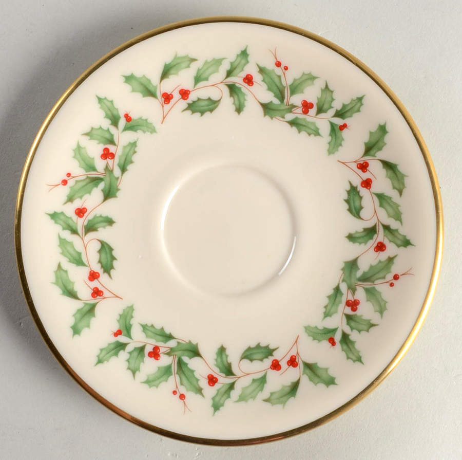 Holiday (Presidential)  Saucer for Demitasse Cup by Lenox-1