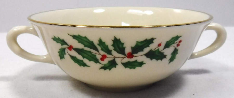 Holiday (Presidential)  Flat Cream Soup Bowl by Lenox-1