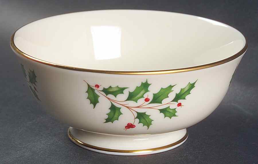 Holiday (Presidential)  4" Footed Bowl by Lenox-1