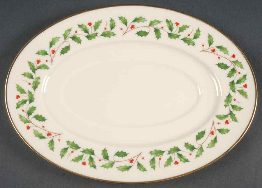 Holiday (Presidential)  Underplate for Gravy Boat by Lenox-1