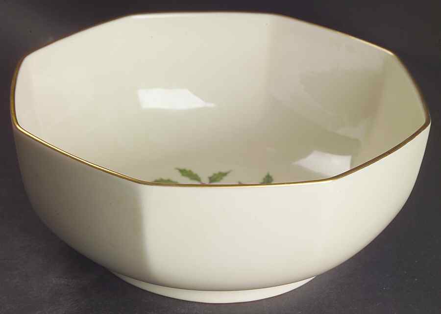 Holiday (Presidential)  7" Octagonal Vegetable Bowl by Lenox-1