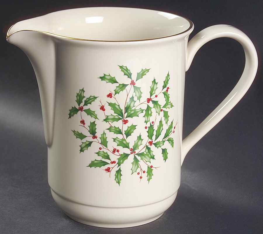 Holiday (Presidential)  44 Oz Pitcher by Lenox-1