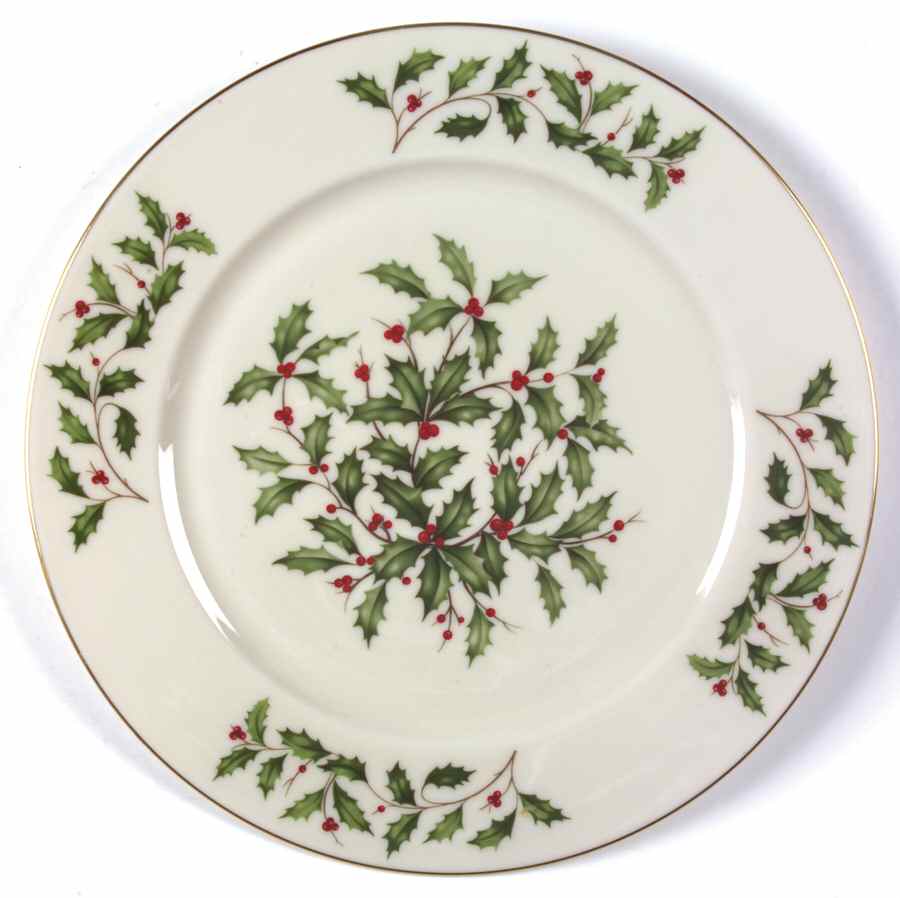 Holiday (Presidential)  Service Plate (Charger) by Lenox-1