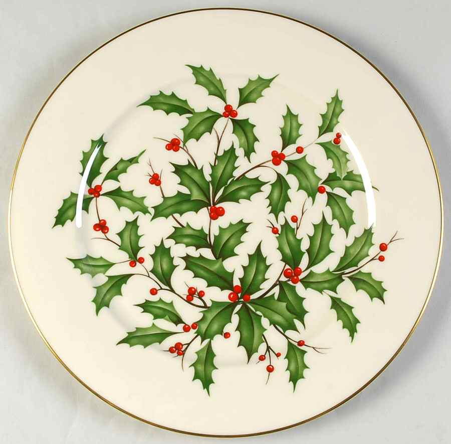 Holiday (Presidential)  11" Chop Plate (Round Platter) by Lenox-1