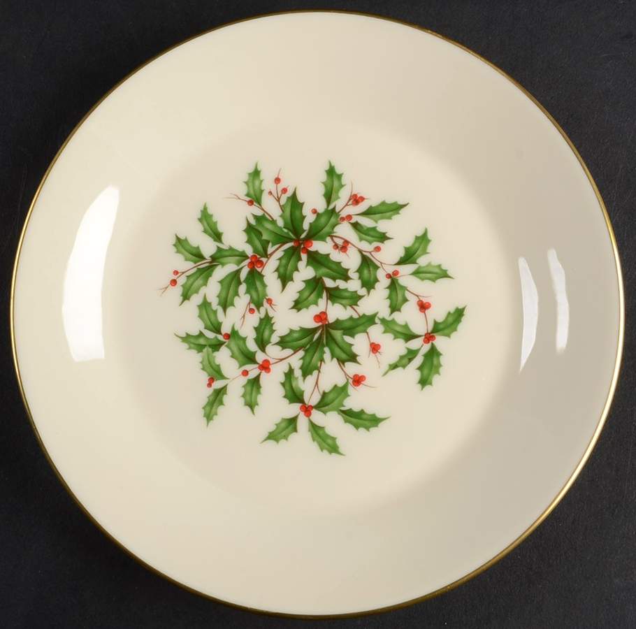 Holiday (Presidential)  Coupe Bread & Butter Plate by Lenox-1