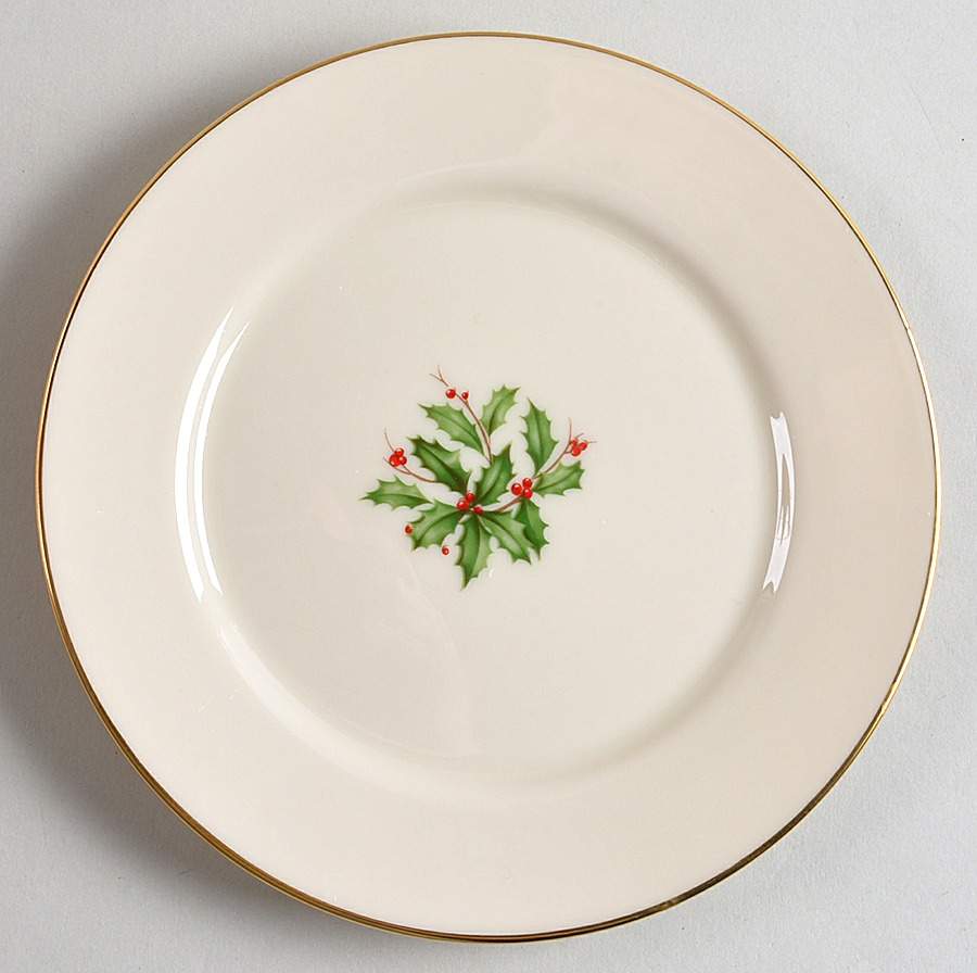 Holiday (Presidential)  Bread & Butter Plate by Lenox-1