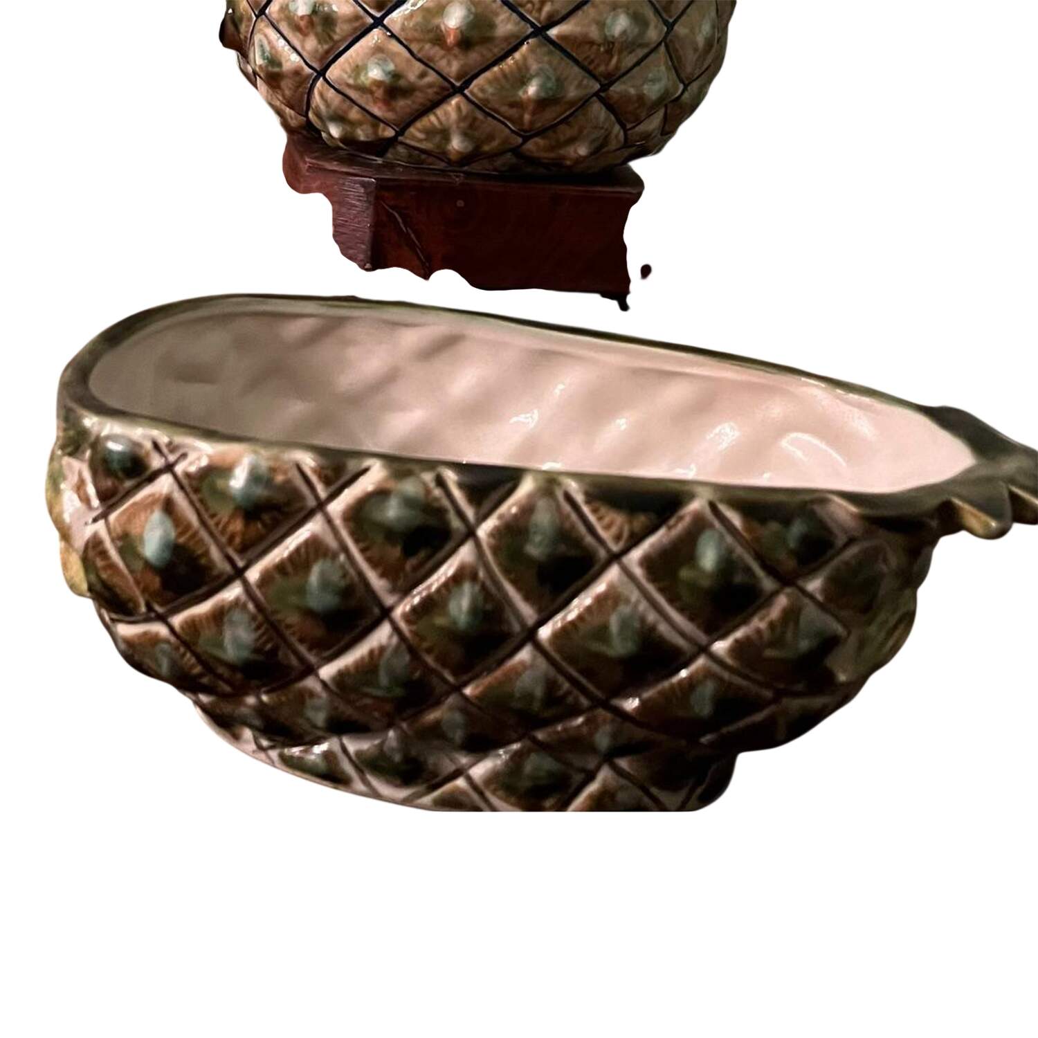 Pineapple 9" Oval Vegetable Bowl by Louisville-1