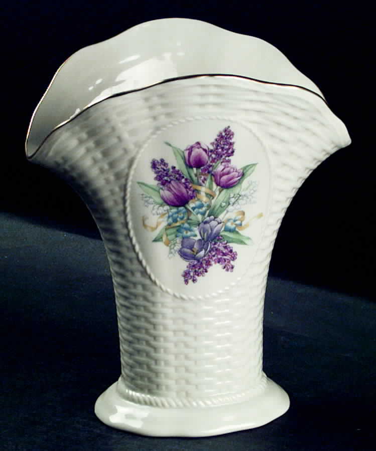 Springtime Bouquet Collection 8" Vase by Lenox-1