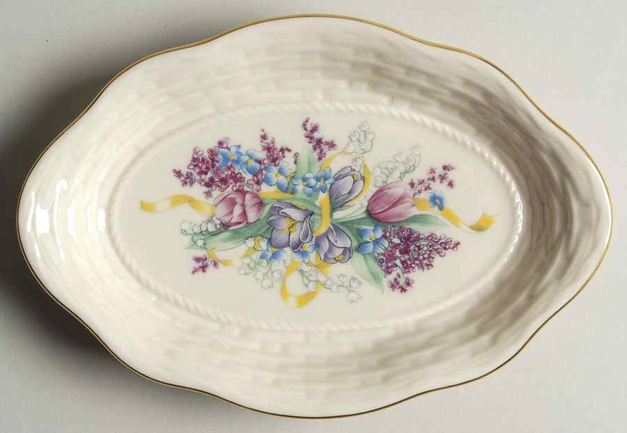 Springtime Bouquet Collection Jewelry Dish by Lenox-1