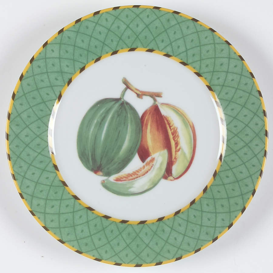 Potager Salad/Dessert Plate by Laure Japy-1