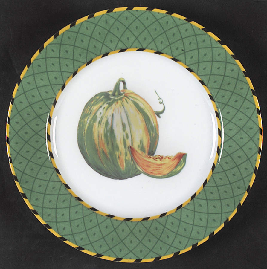 Potager Salad/Dessert Plate by Laure Japy-1