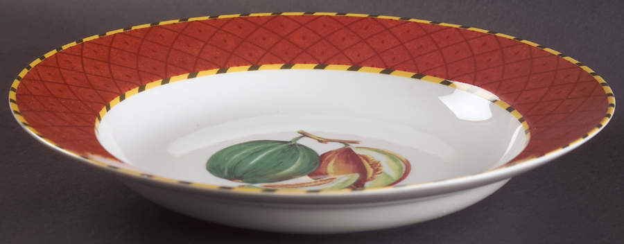 Potager Deep Round Platter by Laure Japy-1