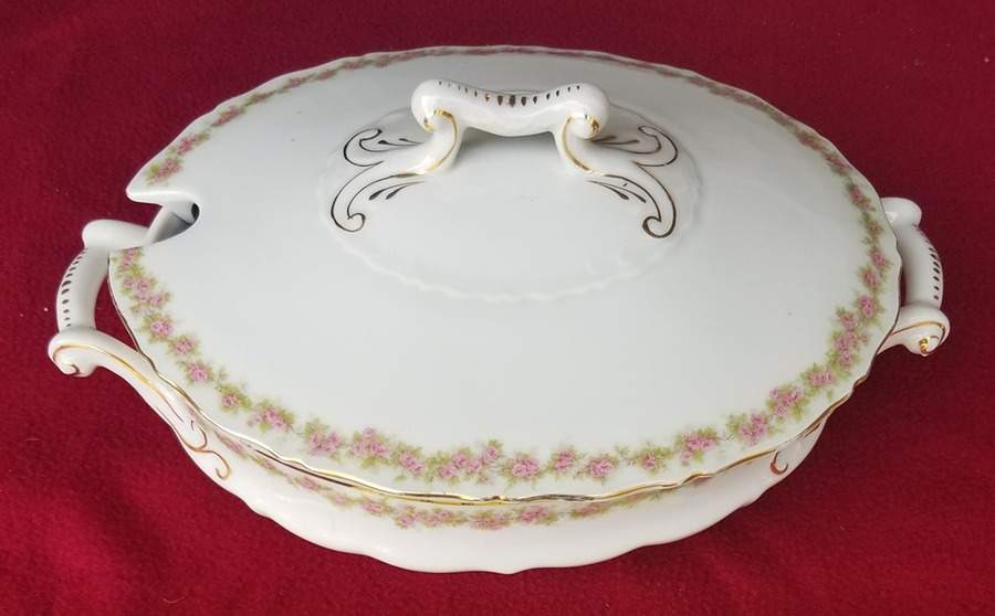 1040 Oval Tureen & Lid by Lazarus Straus & Sons-1
