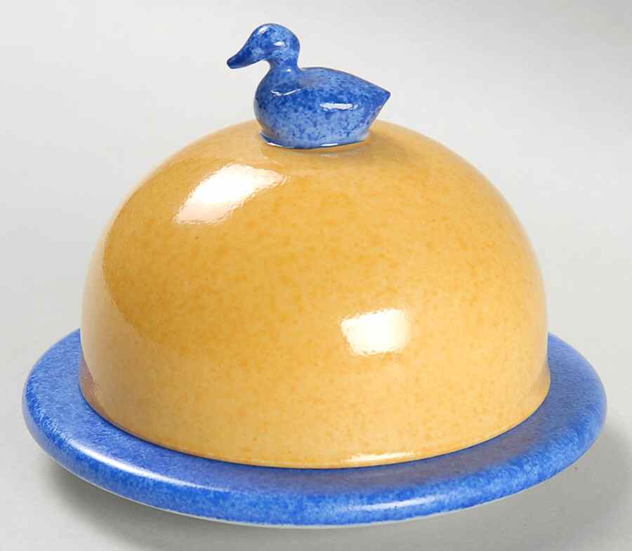 Mouchette Accessories Round Covered Butter by Laure Japy-1