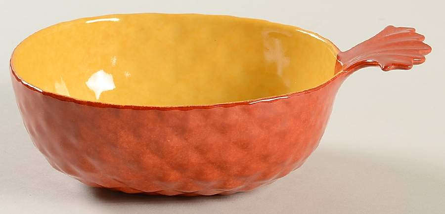 Mouchette Accessories Pineapple Shaped Bowl by Laure Japy-1