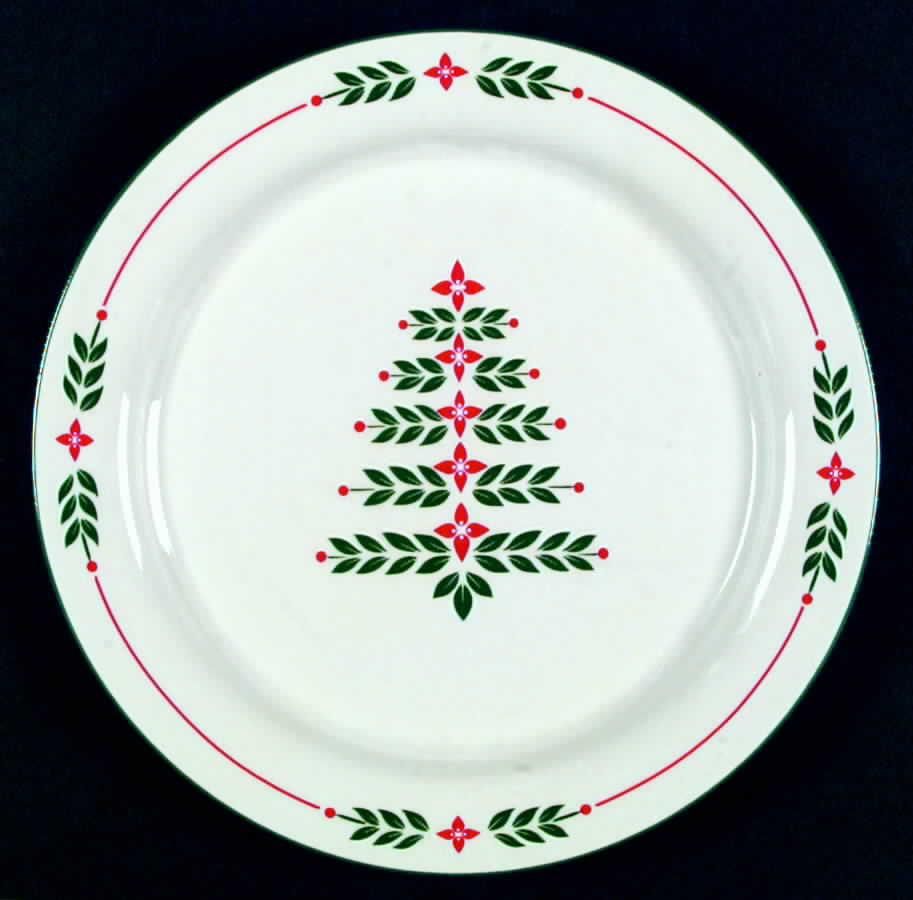 Yuletide Tree Dinner Plate by Lenox-1