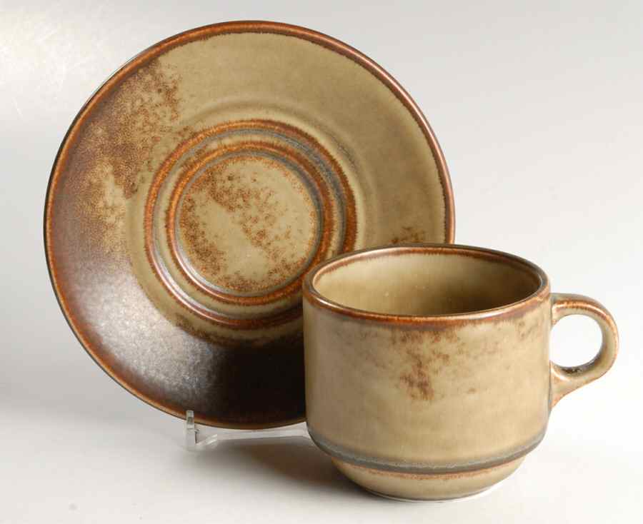 Sahara Flat Cup & Saucer Set by Langenthal-1