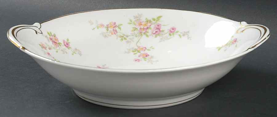 LIM97 10" Round Vegetable Bowl by Limoges-French-1