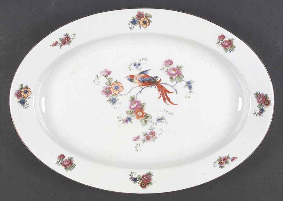 R4k3 13" Oval Serving Platter by Richard  Kampf-1