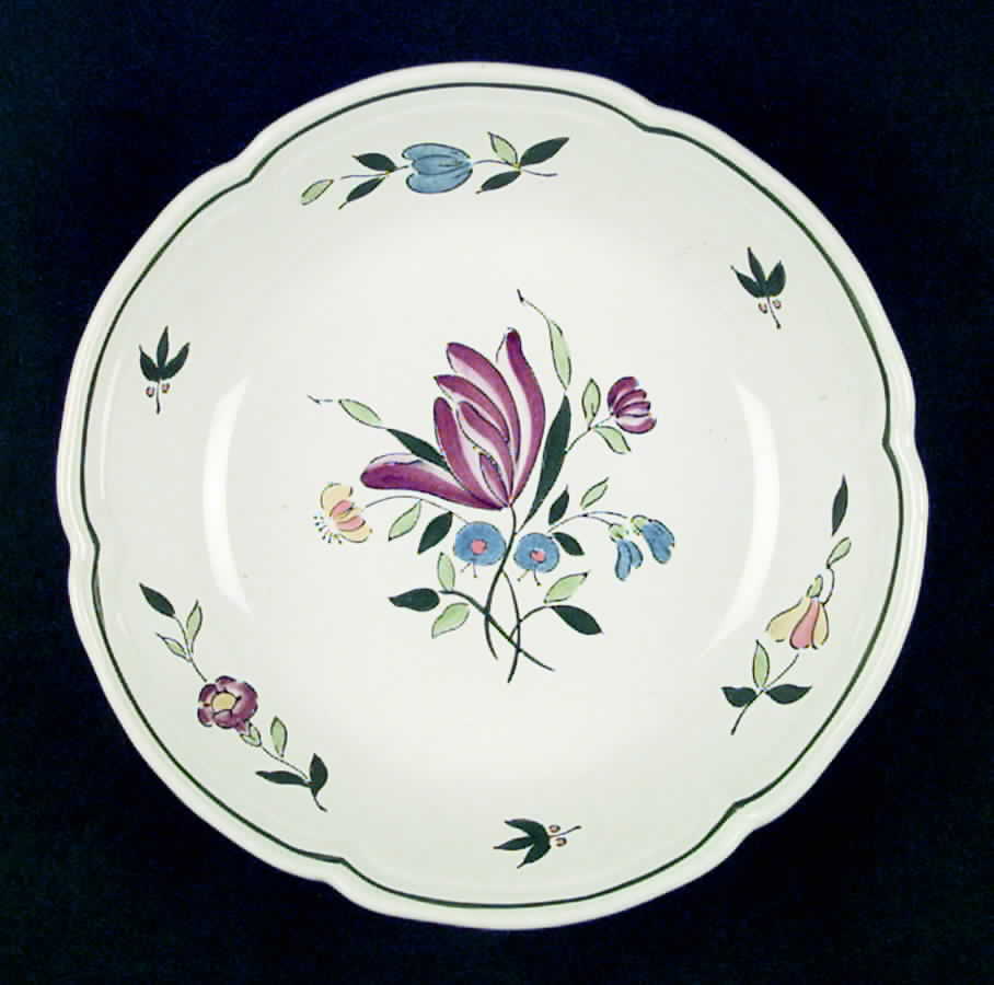 French Heritage Coupe Soup Bowl by Luneville-1