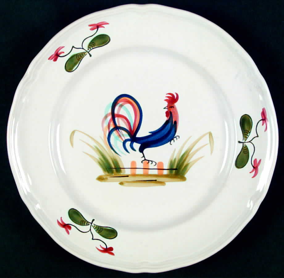 Coq Luncheon Plate by Longchamp-1